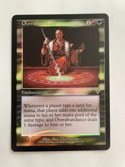 Magic: The Gathering - FOIL Overabundance - Invasion NM! - Image 1