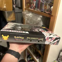 Pokemon TCG Celebrations Dark Sylveon V Collection Factory Sealed Box - Image 4
