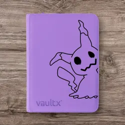 Vault X - 9 Pocket eXo-Tec Zip Binder Folder - Purple Pokemon Mimikyu - Image 1