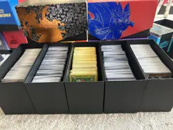 Pokemon TCG Lot 500 Cards, Common Uncommon Card Set - Image 1
