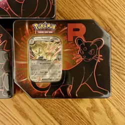 Pokemon TCG Sealed Destined Rivals Team Rocket Tin Set of 3 Brand New -- Sealed - Image 4