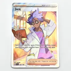 Jacq 236/198 Full Art Ultra Rare 2023 Pokemon SV01: Scarlet & Violet Base LP/NM - Image 1