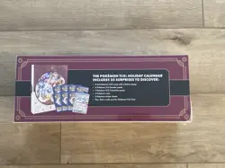 2025 Pokemon TCG Holiday Advent Calendar Box New Sealed - Image 1