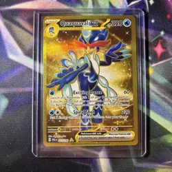 Pokemon TCG Hyper Rare Quaquaval ex 273/193 Paldea Evolved NM - Image 1