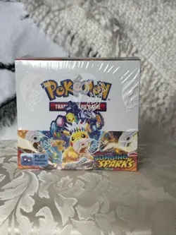 Pokemon TCG Scarlet & Violet SV08 Surging Sparks Sealed Booster Box - Image 1