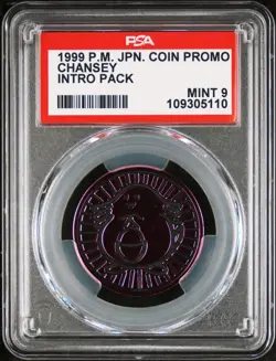 1999 PSA 9 Japanese Pokemon Chansey Coin Intro Pack Promo Bulbasaur/Squirtle C/G - Image 1