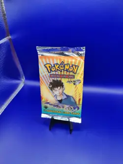 Gym Heroes 1st Edition Booster Packs Factory Sealed Pokemon WOTC New x3 - Image 3