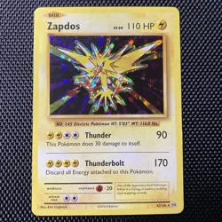 Zapdos 42/108 Holo Rare Holo XY Evolutions Pokemon TCG - Image 1