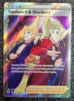 Pokemon TCG Sordward & Shielbert Silver Tempest TG28/TG30 2022 NM - Image 2