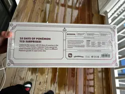 NEW Pokemon 2025 Holiday Calendar New Factory Sealed 25 Surprises 6 Boosters - Image 5