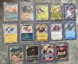 Pokemon TCG Paldean Fates EX, Full Art Trainer Bundle - Image 1
