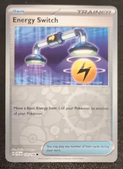 Energy Switch 173/198 Reverse Holo Pokemon TCG Scarlet Violet - Image 1