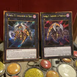 Yu-Gi-Oh! Number 13 & 31: Embodiment of Punishent & Crime (Secret) VLP+ Bonus! - Image 1