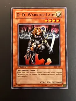 D.D. Warrior Lady DCR-027 Dark Crisis-1st Edition 1st Edition LP - Image 1