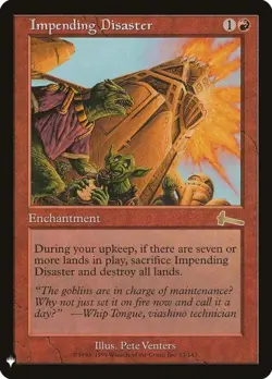 Impending Disaster - Near Mint MTG Mystery Booster - Image 1