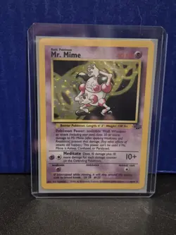 Pokemon Mr. Mime Card 1999 Jungle Set Holo Rare 6/64 - Image 1