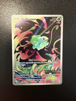 Bulbasaur 133/132 Mega Evolution Pokemon Card Mint Condition Pack Fresh - Image 1