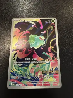 Bulbasaur 133/132 Mega Evolution Pokemon Card Mint Condition Pack Fresh - Image 2