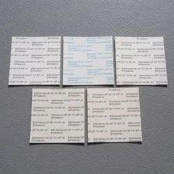 Pokemon Card Bread Deco Chara Seal Sticker Gengar 5 set Japanese k637 - Image 4