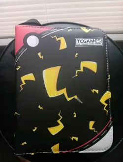 TCGAMES Pokemon Card Binder 4 Pocket 55 Page 440 Card Capacity New Unused - Image 1