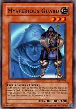 Yu-Gi-Oh TCG Mysterious Guard LOD-021 Unlimited Regular Common Card NM - Image 1