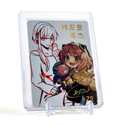 Goddess Story: Anya and Yor Forger ZR 5M07 Anime Waifu CCG Trading Card - Image 3