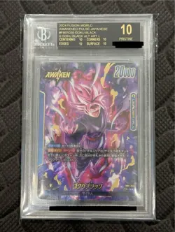 BGS10 Dragon Ball card game Goku Black L FB01-035 Parallel Fusion World Japanese - Image 1
