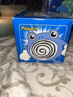 1999 Sealed Pokemon POLIWHIRL Burger King 23k Gold Plated Card Pokeball in Box - Image 1