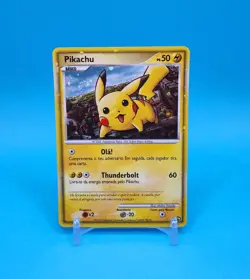 Pokemon Card - Pikachu PW - World Collection - Holo Swirl - Portuguese - Image 2