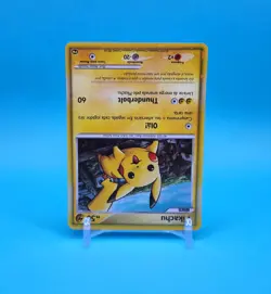 Pokemon Card - Pikachu PW - World Collection - Holo Swirl - Portuguese - Image 3
