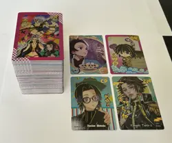 Demon Slayer - Kimetsu No Yaiba - Lot of 160 Trading Cards - Many Waifus! - Image 1