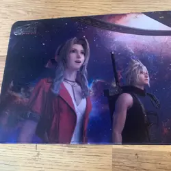 Final Fantasy Rubber Playmat Play Mat For Tcg Trading card Game Cloud Tifa - Image 2