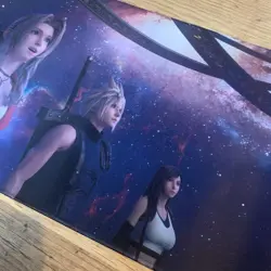 Final Fantasy Rubber Playmat Play Mat For Tcg Trading card Game Cloud Tifa - Image 3
