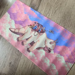 Avatar Rubber Playmat Appa The Last Airbender For Tcg Trading Card Game Cards - Image 1