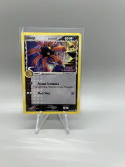 Lileep 68/110 Reverse Holo Delta Species EX Holon Phantoms Stamped Pokemon Card - Image 1
