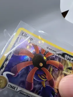 Lileep 68/110 Reverse Holo Delta Species EX Holon Phantoms Stamped Pokemon Card - Image 3