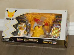 POKEMON Trading Cards Celebrations Pikachu VMAX Premium Figure Collection New!! - Image 2