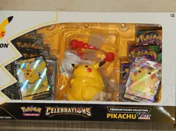 POKEMON Trading Cards Celebrations Pikachu VMAX Premium Figure Collection New!! - Image 3
