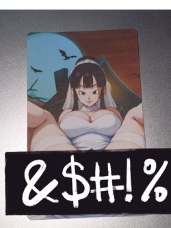 Dragon ball Chi Chi Waifu Card - Image 1