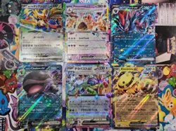 Pokemon Card EX Lot, Japanese and English, 12 Double Rare Cards NM - Image 4