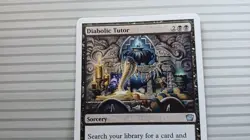 Magic: the Gathering Cards - Core Set 9th Edition ~ Uncommon ~ Diabolic Tutor - Image 2