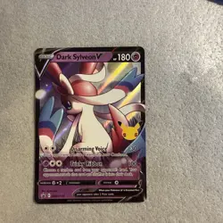 Dark Sylveon V SWSH134 SWSH: Sword & Shield Promo Cards Holo - Image 1