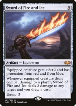 Sword of Fire and Ice - Foil Double Masters LP MTG - Image 1