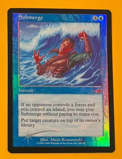 MTG SUBMERGE (FOIL) Nemesis (OldManMTG 004-111) - Image 1