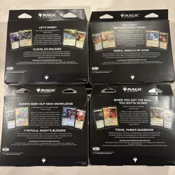 Magic The Gathering FINAL FANTASY Commander Deck Bundle(Set of All 4 Decks) NEW - Image 2