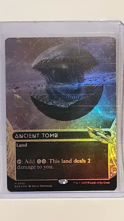 Ancient Tomb (0001) (Borderless Foil) Edge of Eternities: Stellar Sights - Image 1