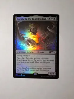 MTG Razaketh, the Foulblooded Secret Lair Drop FOIL NM - Image 1