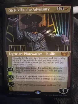 Ob Nixilis, the Adversary - Showcase Foil - Near Mint, Never Played - Image 1