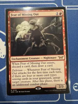 Fear of Missing Out Duskmourn: House of Horror Regular - Image 1