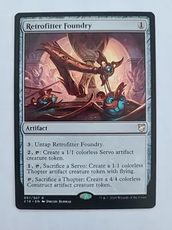 Retrofitter Foundry - Commander 2018 (Magic/MTG) - Image 1